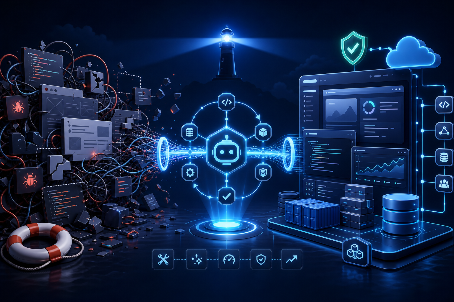 AI agent product rescue and production-ready software development