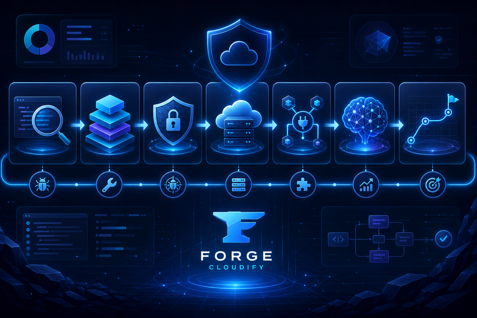 Process for fixing AI-built products with audit architecture security deployment and scaling