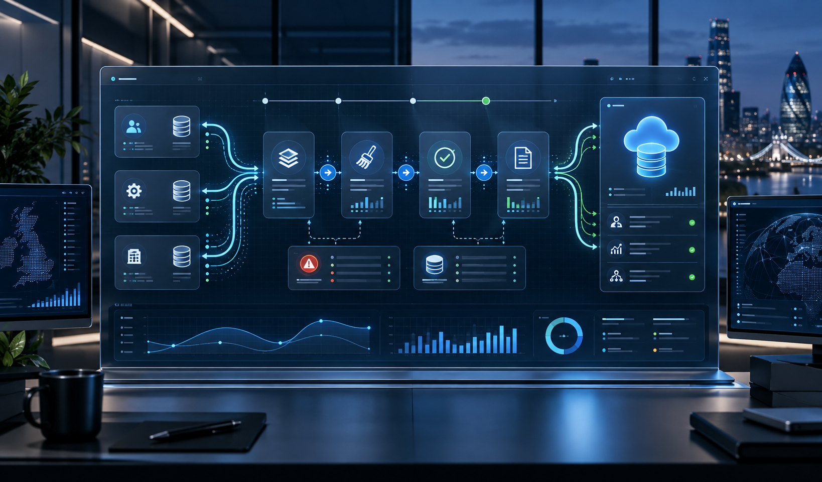 Data migration services UK command centre for CRM and ERP migration